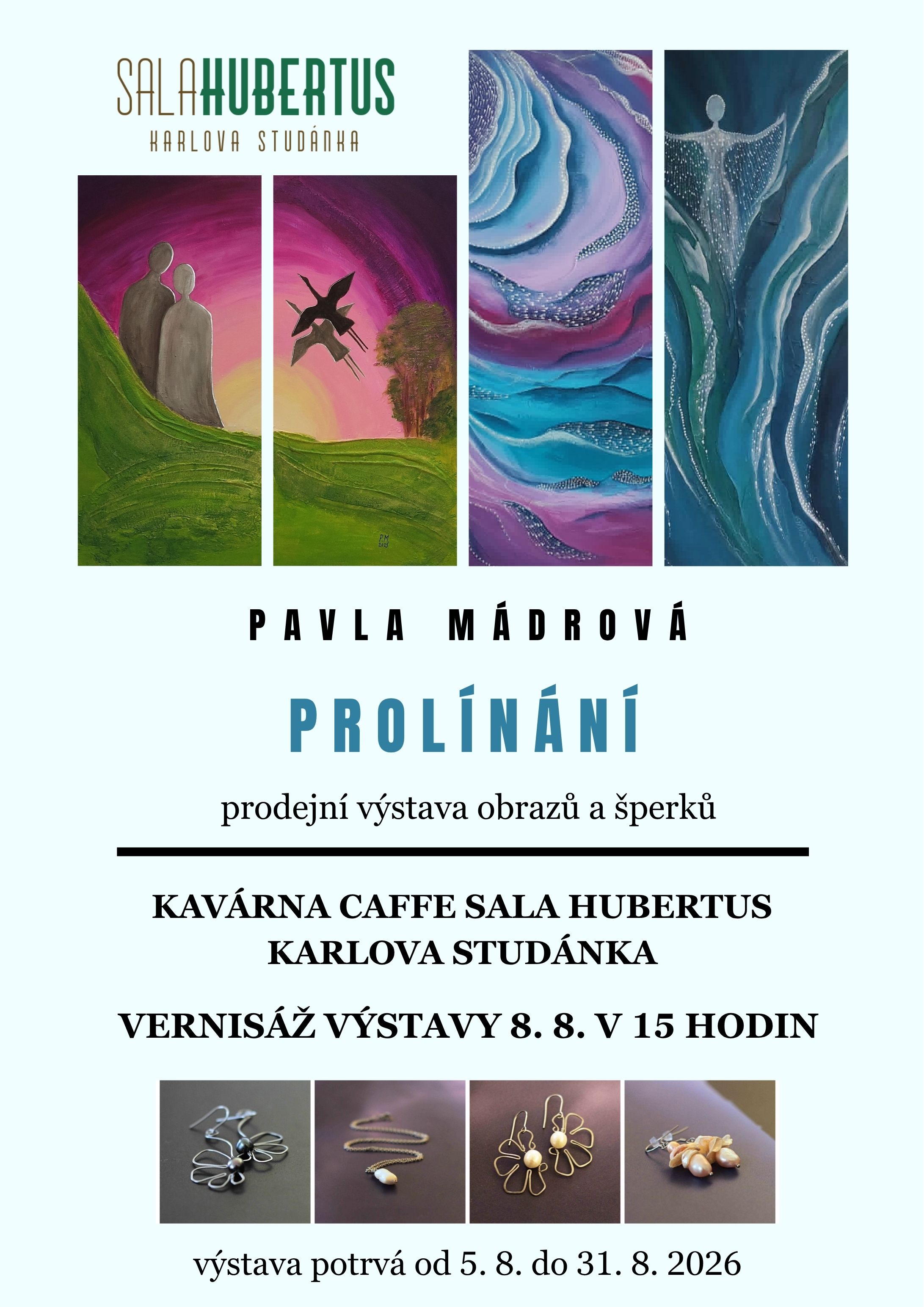 Výstava obrazů v Karlově Studánce